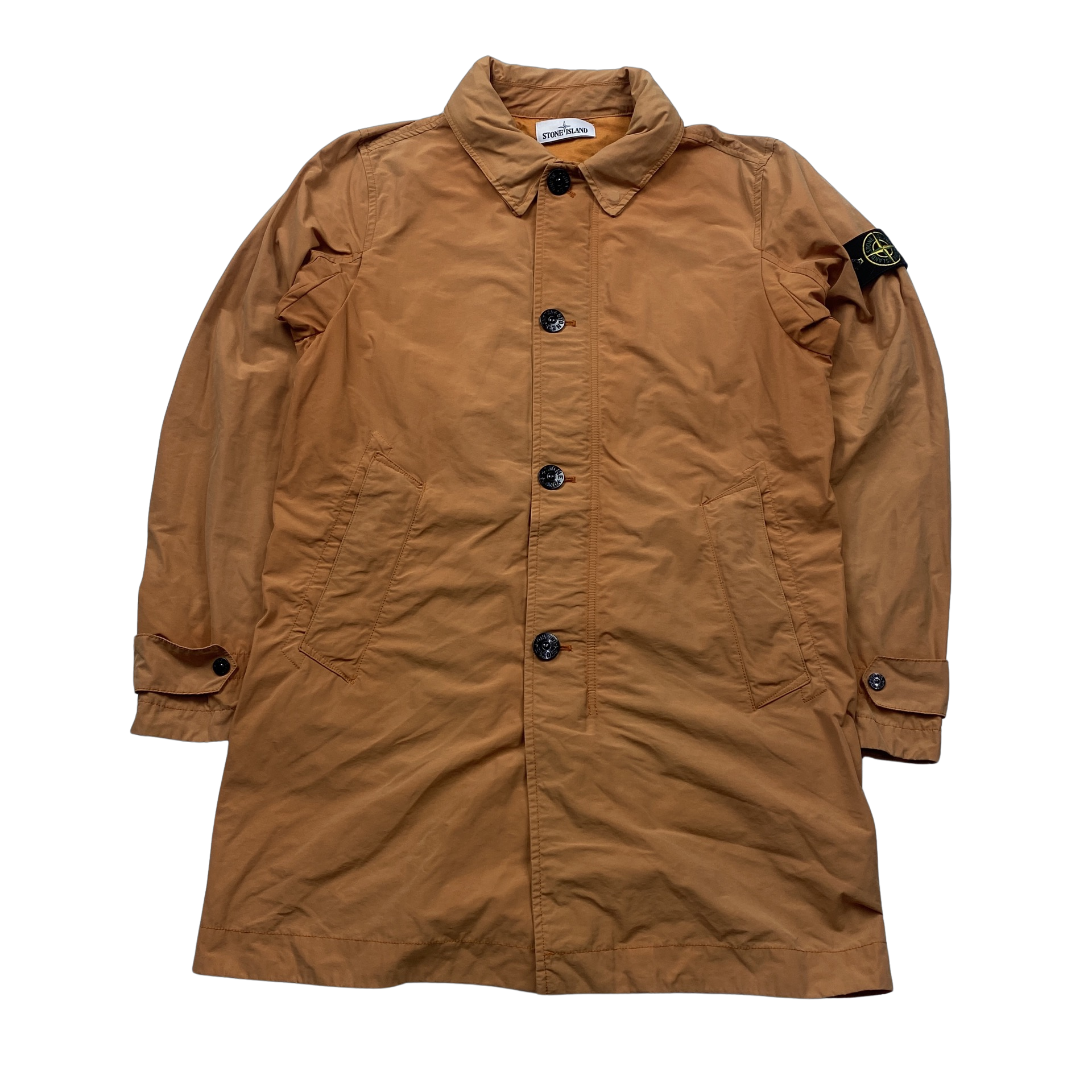 Stone island micro hot sale reps trench coat