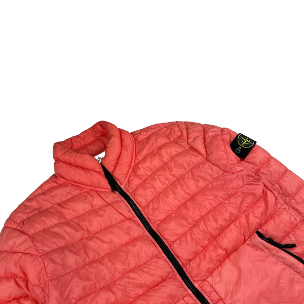 Stone Island 2017 Coral Micro Yarn Down Jacket - Medium