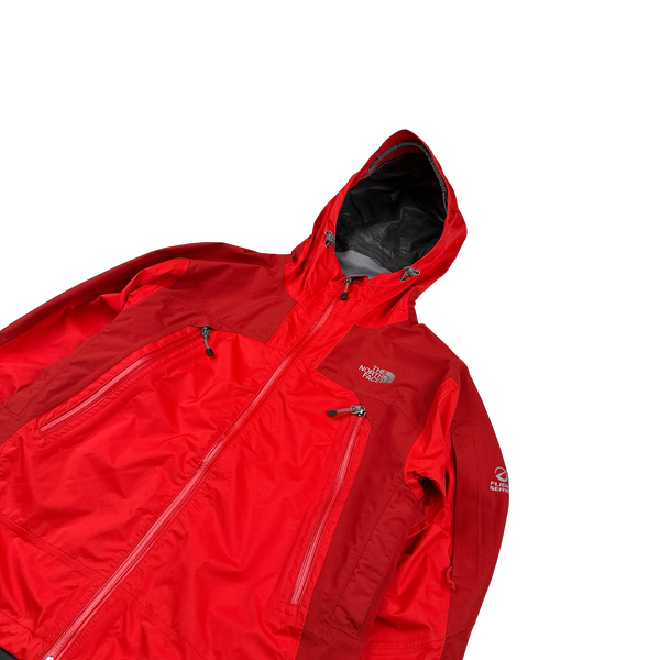 North Face Red Gore-Tex Paclite Flight Series Jacket - Medium