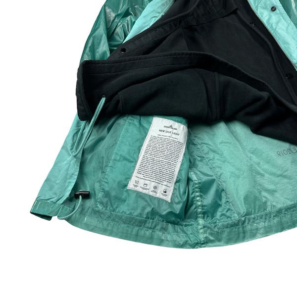Stone Island x Supreme Teal New Silk Dutch Rope Jacket - Large
