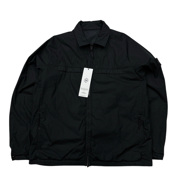 Stone Island 2019 Black Ghost Reversible Nylon Overshirt - XL – Mat's ...