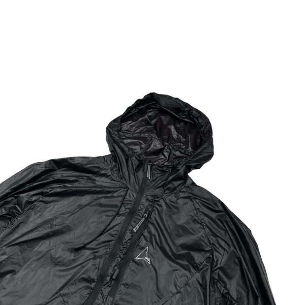 ROA Black Hiking Windbreaker Jacket - XL