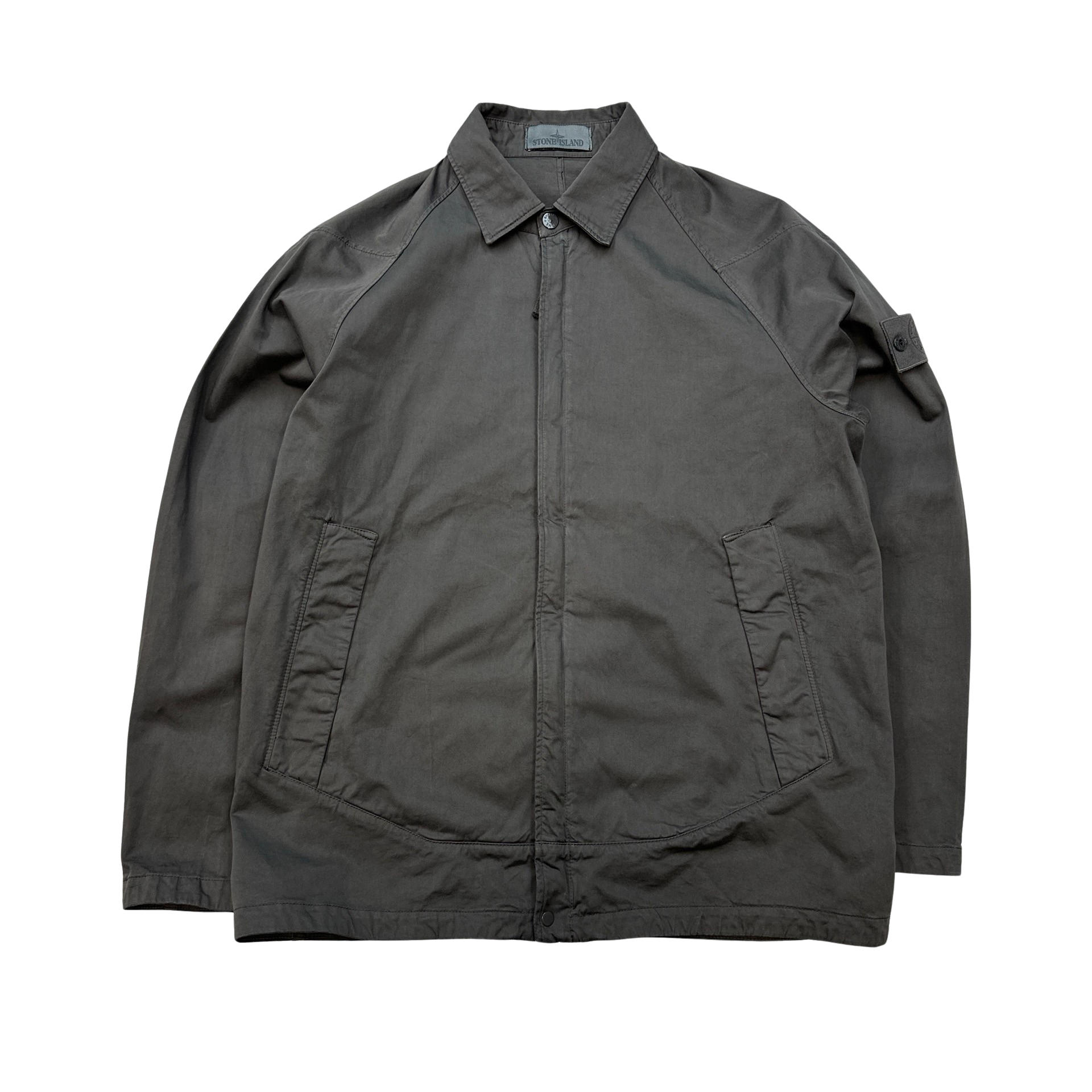 Stone island ghost deals piece overshirt black