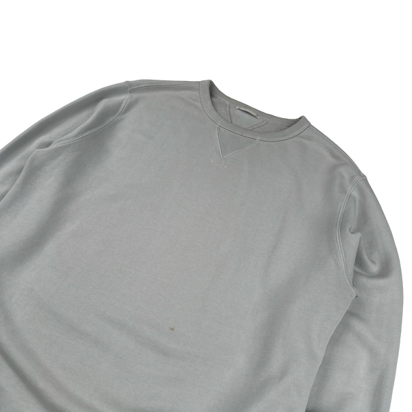 Ten C Grey Crewneck Jumper - Medium
