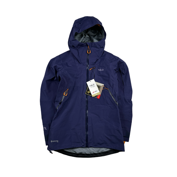 RAB Womens Purple Gore-Tex Khroma Latok GTX Waterproof Rain Jacket - UK 10