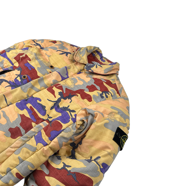 Stone Island 2022 Heritage Camo Down Filled Puffer Jacket - Medium