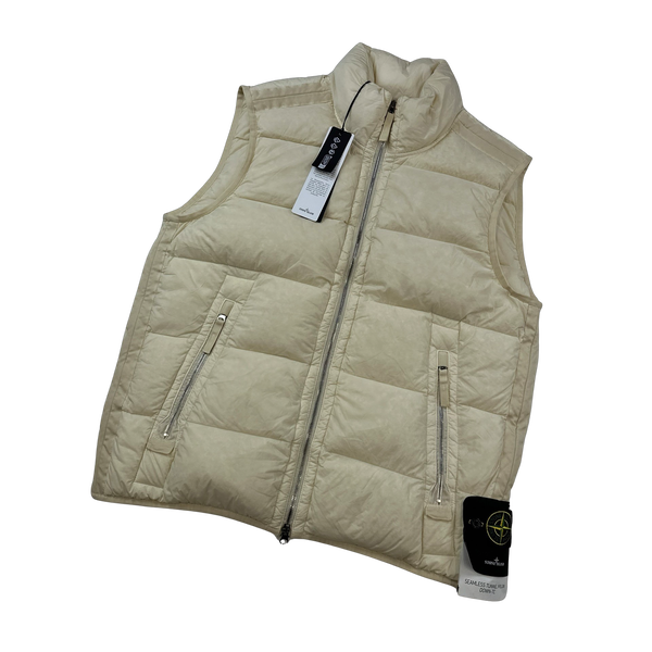 Stone Island Seamless Tunnel Nylon Down TC Gilet - Large