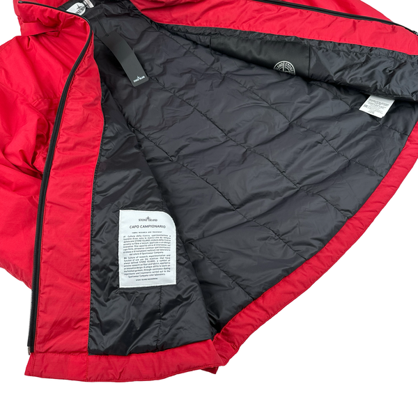 Stone Island 2022 Stellina Red Primaloft Lined Jacket  - Large