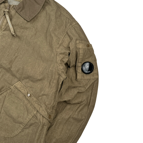 CP Company Beige Ba-Tic Short Jacket - Medium