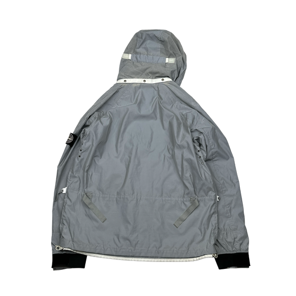 Stone Island 2011 Rare Archive Silver Reflective Jacket - Large