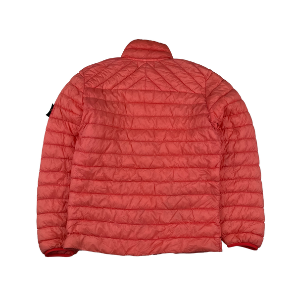 Stone Island 2017 Coral Micro Yarn Down Jacket - Medium