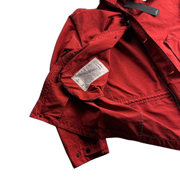 Stone Island 2019 Red David TC Parka Jacket - Large