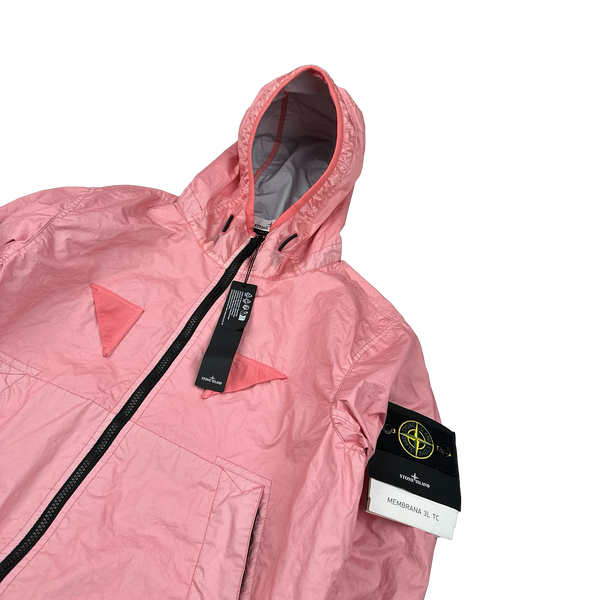 Stone island membrana pink online