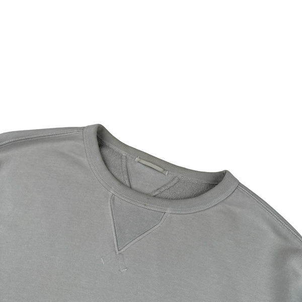 Ten C Grey Crewneck Jumper - Medium