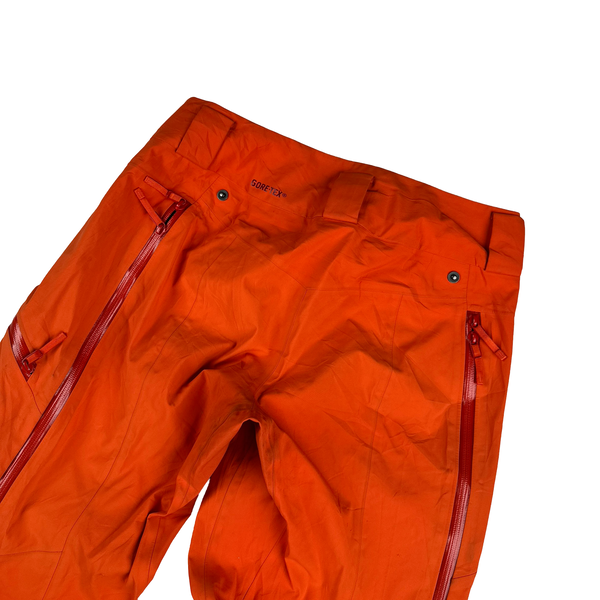Arcteryx Sabre Orange Multi Pocket Goretex Ski Trousers - Medium