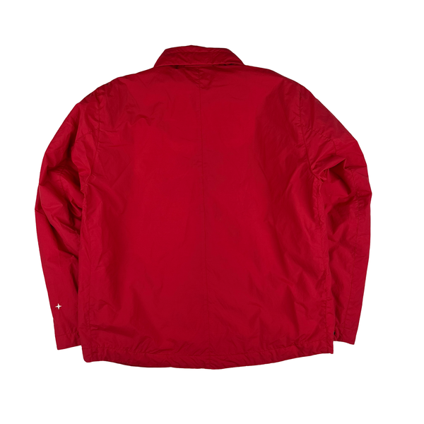 Stone Island 2022 Stellina Red Primaloft Lined Jacket  - Large