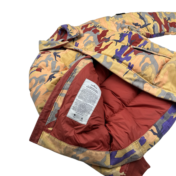 Stone Island 2022 Heritage Camo Down Filled Puffer Jacket - Medium