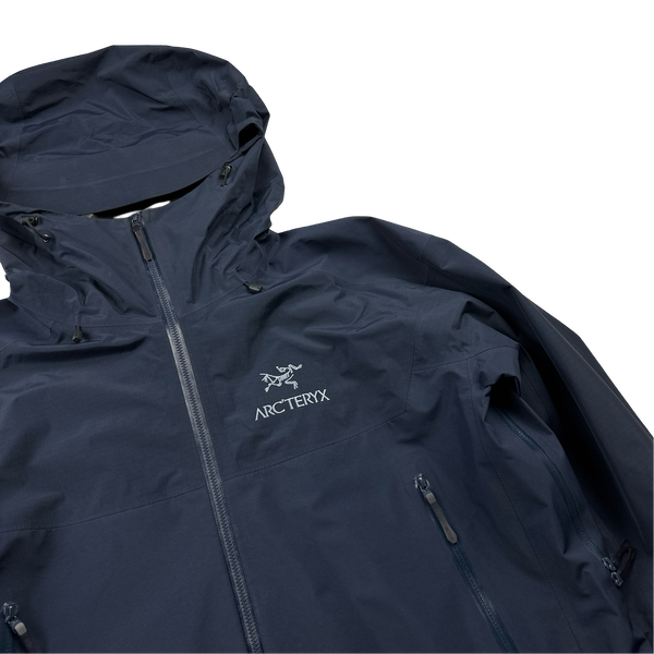 Arcteryx Navy Beta SL Gore-Tex Jacket - Large