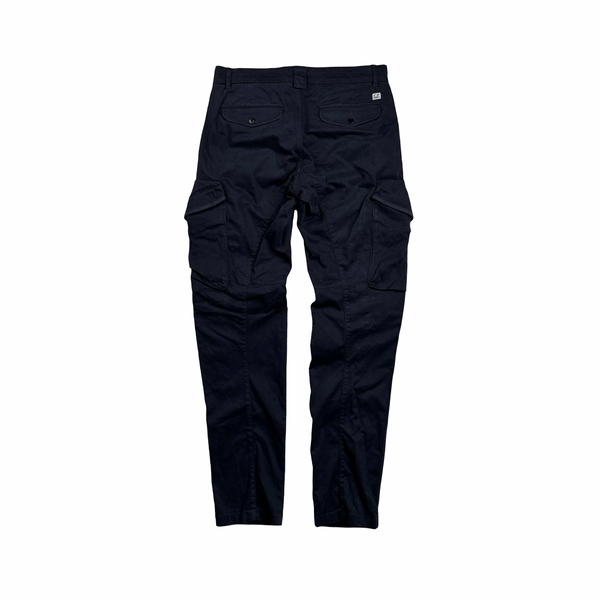 CP Company Navy Ergonomic Cargo Trousers - Small