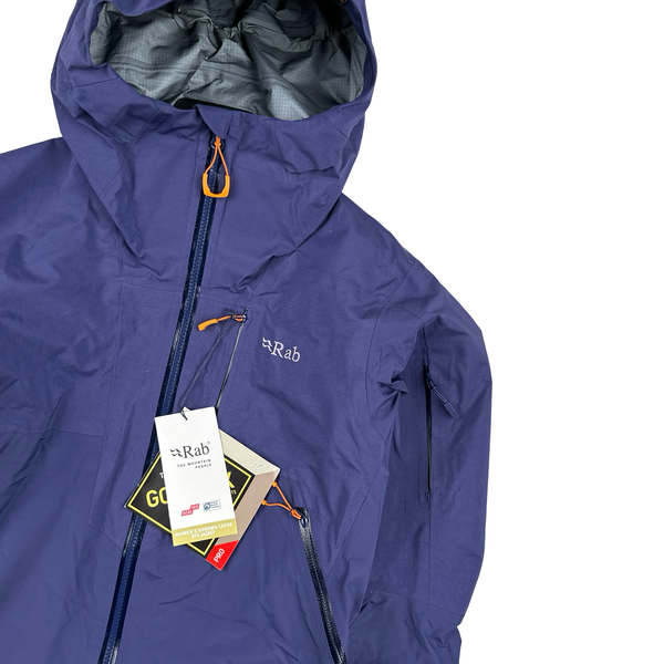 RAB Womens Purple Gore-Tex Khroma Latok GTX Waterproof Rain Jacket - UK 10