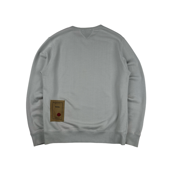 Ten C Grey Crewneck Jumper - Medium