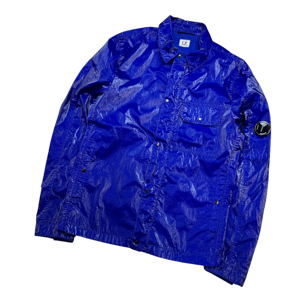 CP Company Blue Cristal Overshirt - Small