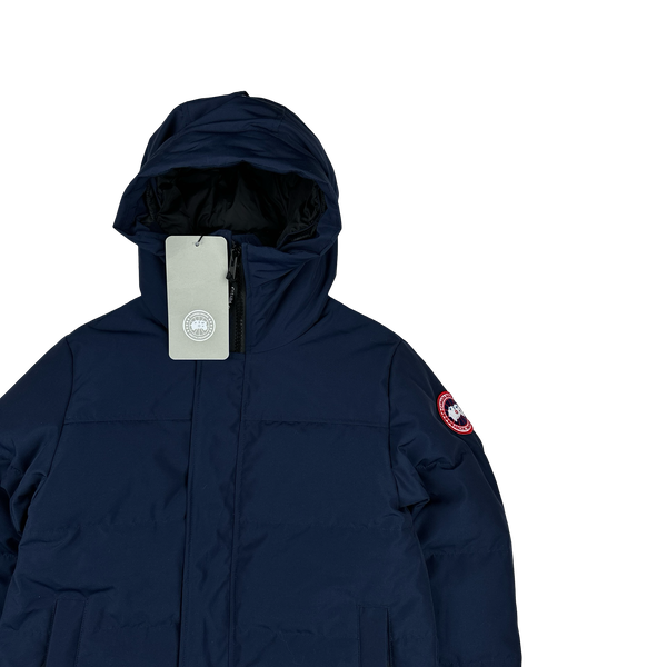 Canada Goose Navy Macmilan Parka Jacket - Small, Large