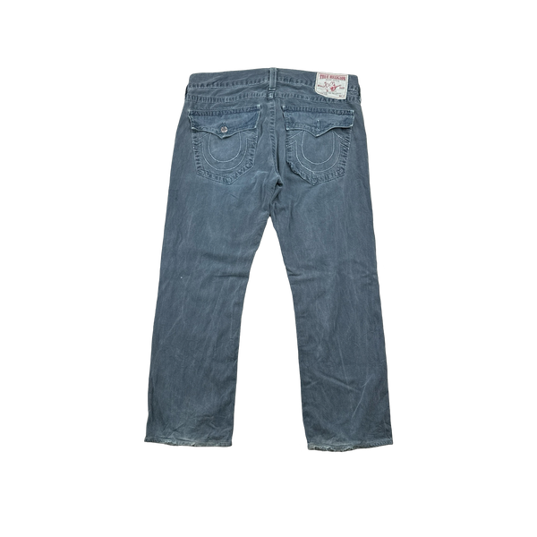 True Religion Blue Ricky Jeans - 36"