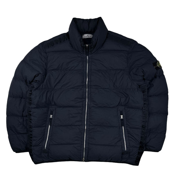 Stone Island 2023 Navy Seamless Tunnel Nylon Down TC Jacket - 3XL