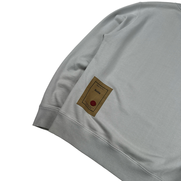 Ten C Grey Crewneck Jumper - Medium