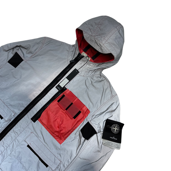 Stone island mussola gommata on sale reflective