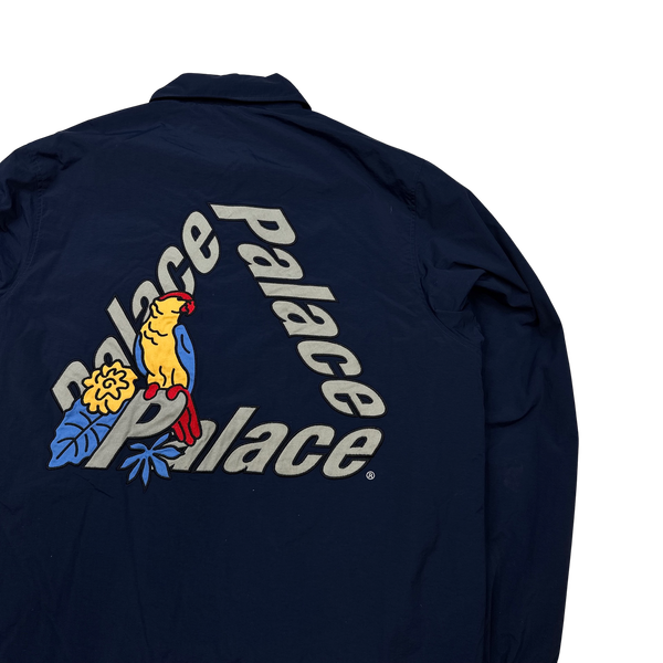 Palace SB Spellout Navy Parrot Coach Jacket - XL