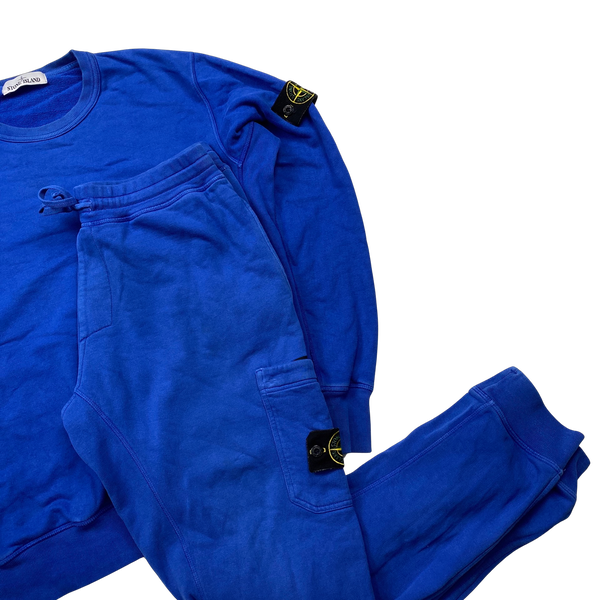 Stone Island 2016 Royal Blue Tracksuit Set - Large