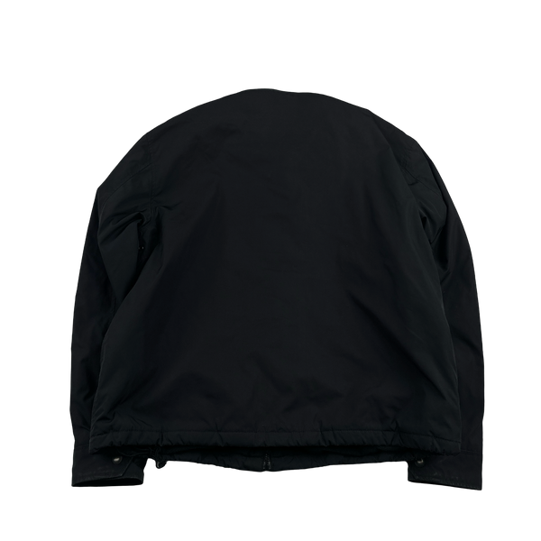 Ralph Lauren Black Cotton Fleece Lined Jacket - XL