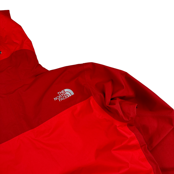 North Face Red Gore-Tex Paclite Flight Series Jacket - Medium