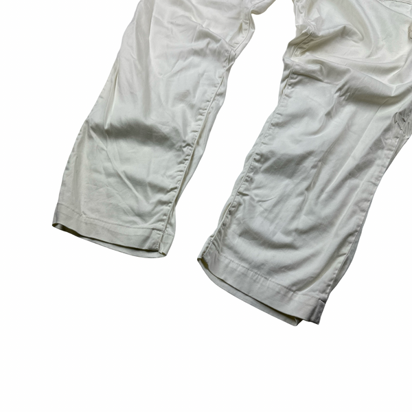 Stone Island 2022 White Ghost Cargo RE T Trousers - Small