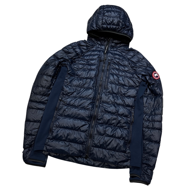 Canada Goose Down Filled Navy Lightweight Puffer Jacket - Large