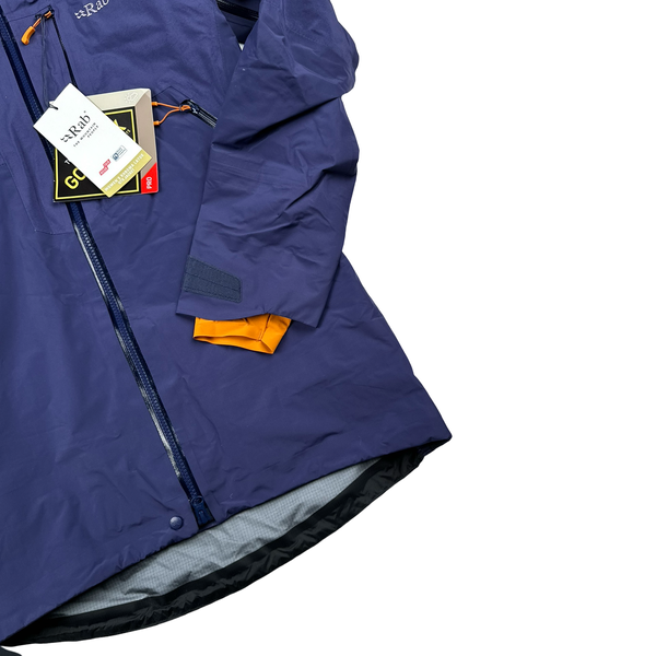 RAB Womens Purple Gore-Tex Khroma Latok GTX Waterproof Rain Jacket - UK 10