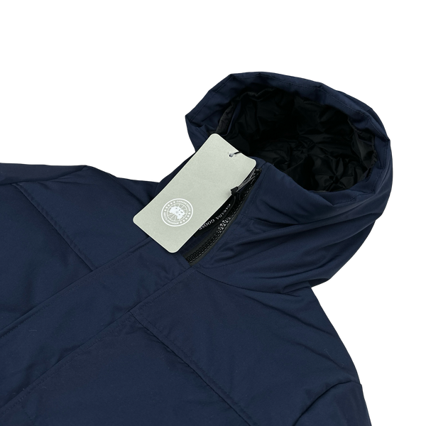 Canada Goose Navy Macmilan Parka Jacket - Small, Large