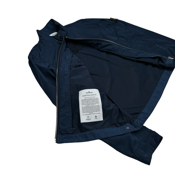 Stone Island 2017 Navy David Tela Light TC Jacket - XL