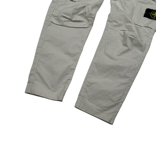 Stone Island 2023 RE T Beige Cargo Trousers - 30"