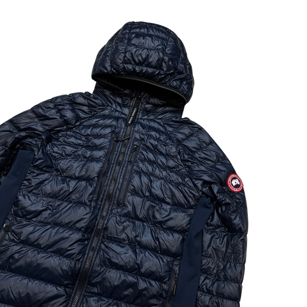 Canada Goose Down Filled Navy Lightweight Puffer Jacket - Large