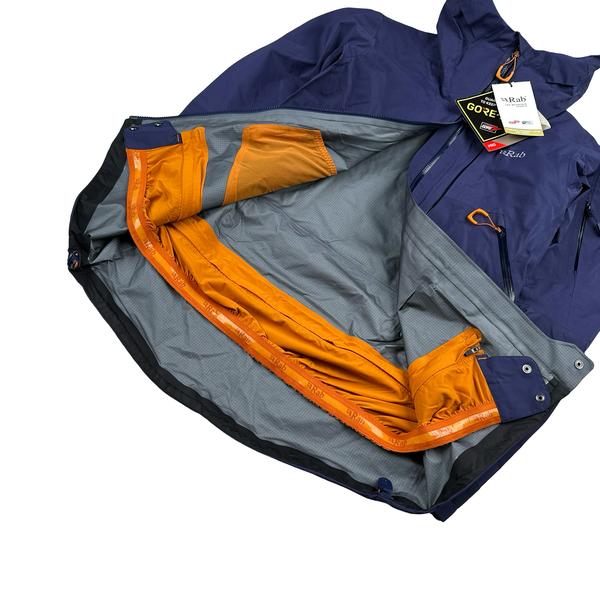 RAB Womens Purple Gore-Tex Khroma Latok GTX Waterproof Rain Jacket - UK 10