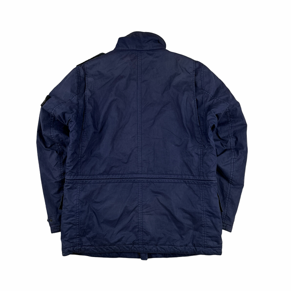 Stone Island 2014 Navy Tela 50 Fili Watro Field Jacket - Large