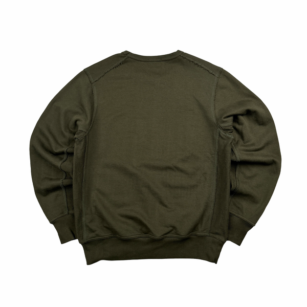 Paul & Shark Khaki Spellout Crewneck - Medium