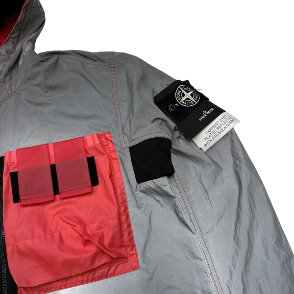 Stone island on sale mussola gommata reflective