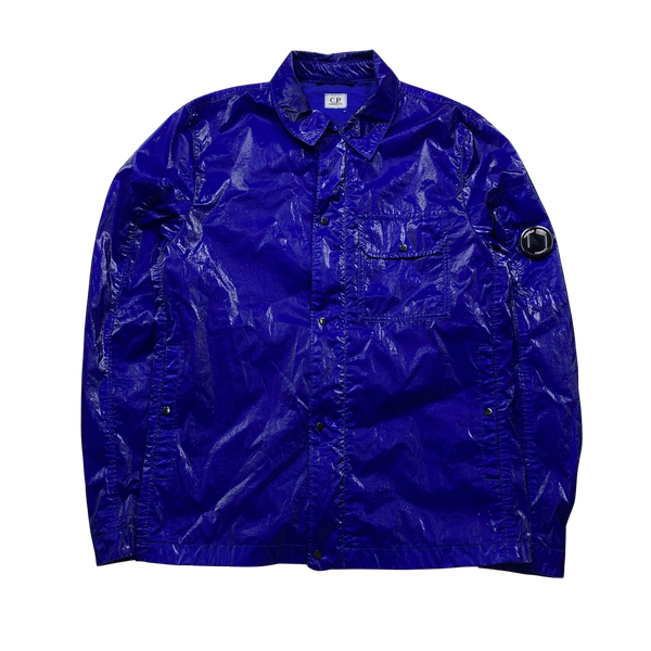 CP Company Blue Cristal Overshirt - Medium