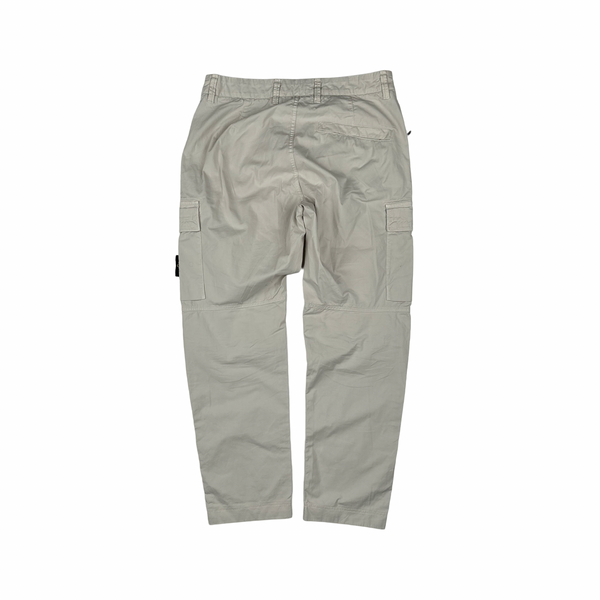 Stone Island 2023 RE T Beige Cargo Trousers - 30"