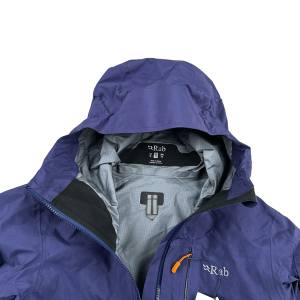 RAB Womens Purple Gore-Tex Khroma Latok GTX Waterproof Rain Jacket - UK 10
