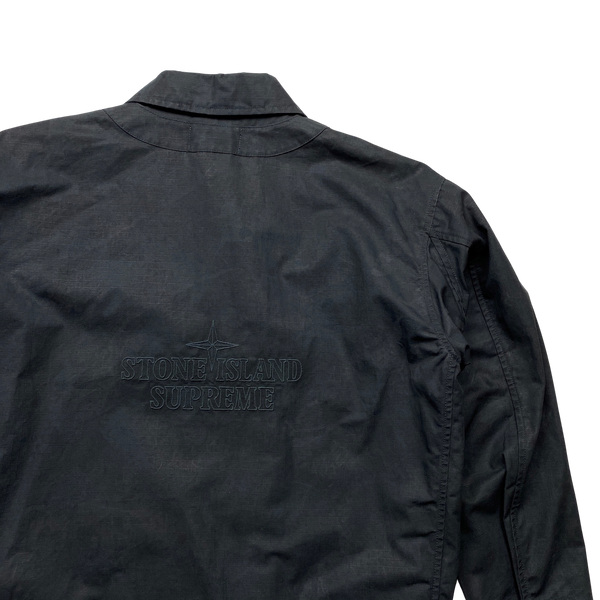 Supreme X Stone Island Reactive Ice Camo Ripstop Jacket - Small